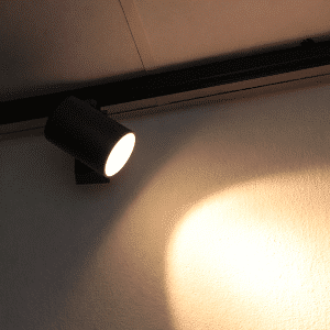 Track Indoor Cylindrical Adjustable LED Spotlight