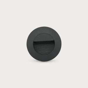 Architectural Outdoor Recessed Round LED Step Light – Fixed – Down Light