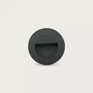Architectural Outdoor Recessed Round LED Step Light – Fixed – Down Light