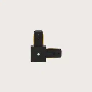 Architectural Indoor L-Shaped LED Track Connector – 90° Corner