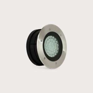 Architectural Outdoor Recessed Round LED In-Ground Light – Fixed – Directional Light