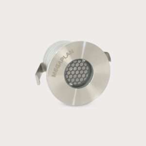 Architectural Outdoor Recessed Round LED In-Ground Light – Fixed – Directional Light