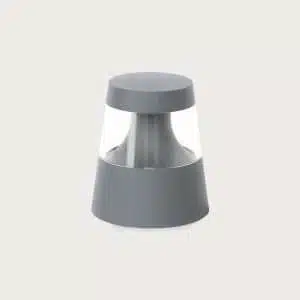 Architectural Outdoor Cylindrical LED Bollard Light – Ground Mounted – Diffused Light