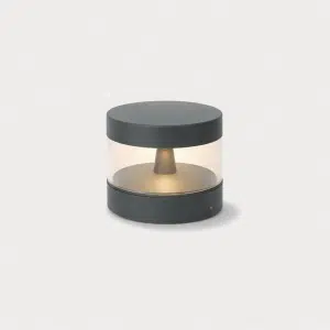 Outdoor Garden LED Bollard – Underground Surface Mounted – Cylindrical – Non-Directional Light