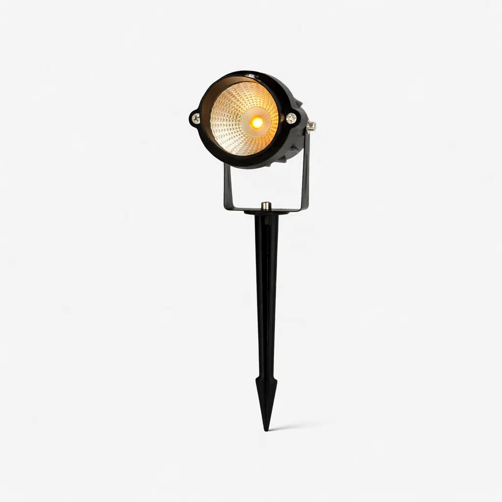 LU-318B-7W-3000K BLACK-IP65