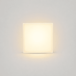 Architectural Indoor Square Recessed Fixed LED Panel Light