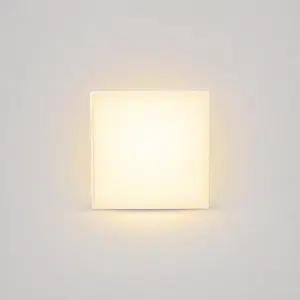 Architectural Indoor Square Recessed Fixed LED Panel Light