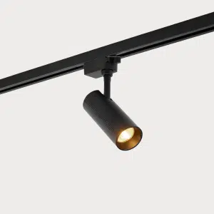 Track Indoor Cylindrical Track Mounted Adjustable LED Spotlight – Anti-Glare – Direct Output – 2-Wire Track