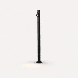 Architectural Outdoor Cylindrical LED Bollard Light – Ground Mounted – Diffused Light