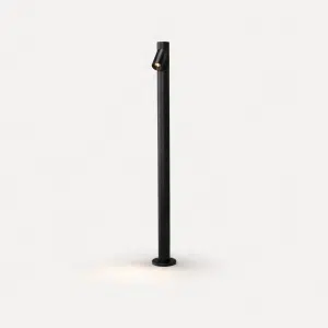 Architectural Outdoor Cylindrical LED Bollard Light – Ground Mounted – Diffused Light