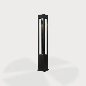 Outdoor Garden LED Bollard – outdoor – Square – Surface Mounted – Fixed