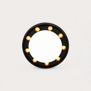 Indoor Round LED Ceiling Light – Recessed – Anti-Glare – Non-Directional Light