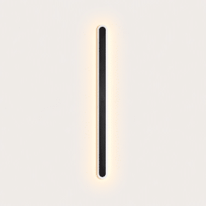Outdoor Vertical LED Wall Light – Surface Mounted – Rectangular – Diffused Light