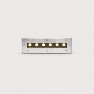 Architectural Outdoor Recessed Rectangular LED In-Ground Light – Fixed – Directional Light