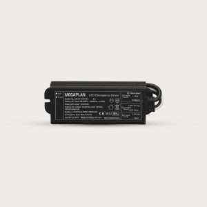 Emergency LED Driver with Battery – Indoor – Rectangular – Surface Mounted – Fixed