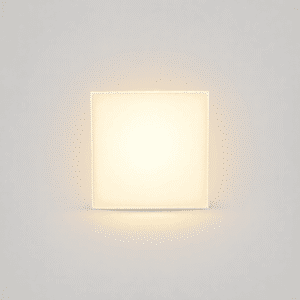 Architectural Indoor Square Recessed Fixed LED Panel Light