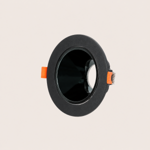 Spotlight Frame – Indoor – Round – Recessed – Anti-Glare – Adjustable