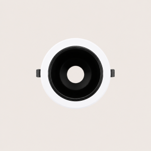 Spotlight Frame – Indoor – Round – Recessed – Anti-Glare – Adjustable