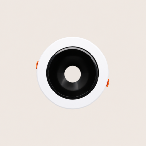 Spotlight Frame – Indoor – Round – Recessed – Anti-Glare – Adjustable