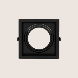 Spotlight Frame – Indoor – Square – Recessed – Anti-Glare – Adjustable