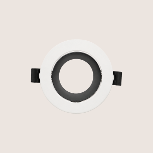 Spotlight Frame – Indoor – Round – Recessed – Anti-Glare – Adjustable