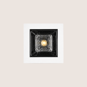 Spotlight LED – Indoor – Single Square – Recessed – Anti-Glare – Fixed