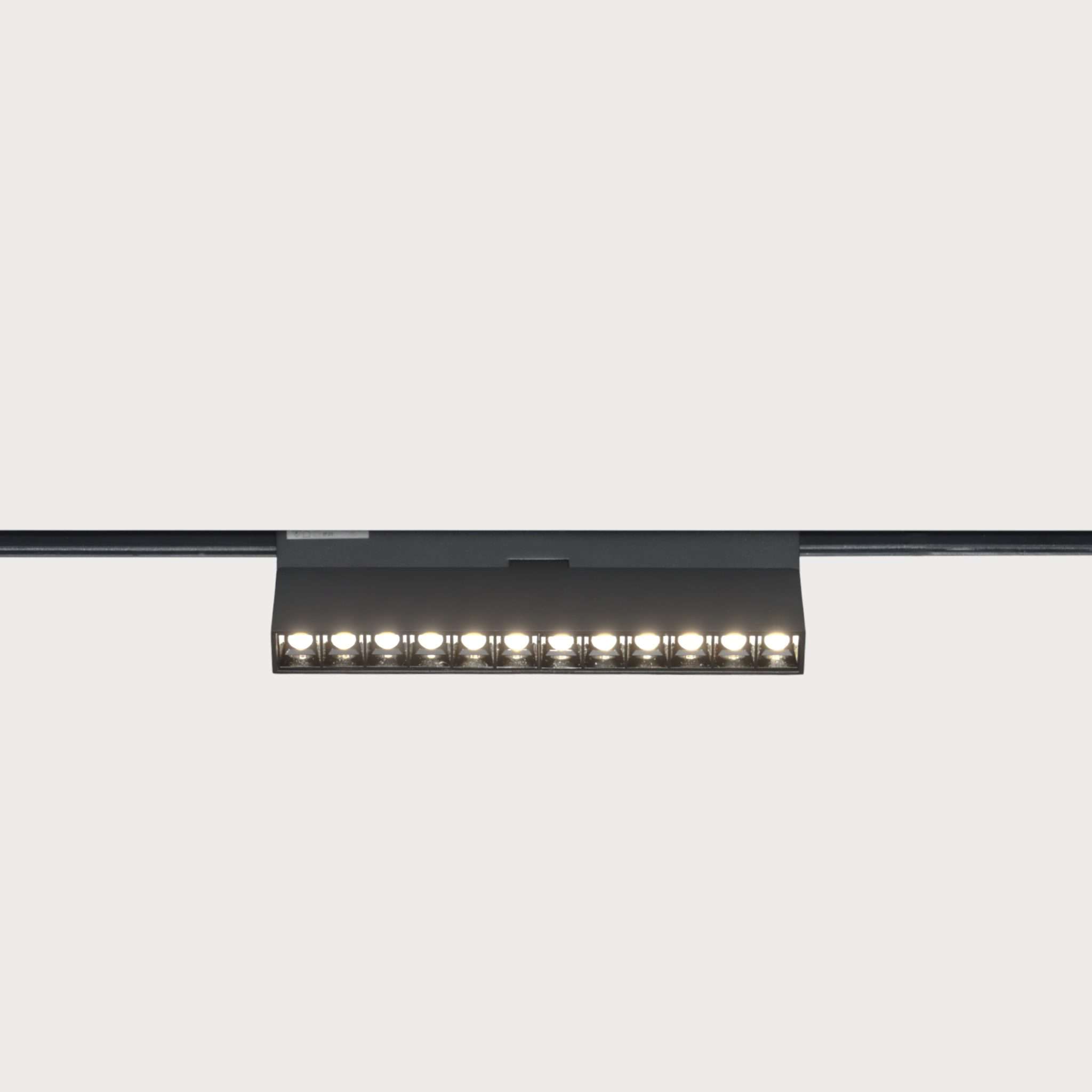 MEGAPLAN MG-ZDF-12 12W 4000K Black Magnetic Linear Light