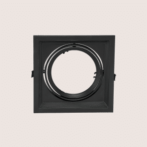 Spotlight Frame – Indoor – Single – Recessed – Anti-Glare – Adjustable
