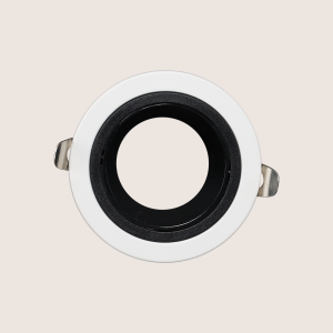 Spotlight Frame – Indoor – Round – Recessed – Anti-Glare – Adjustable