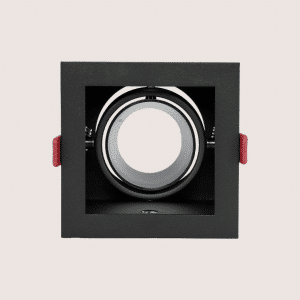 Spotlight Frame – Indoor – Square – Recessed – Anti-Glare – Adjustable