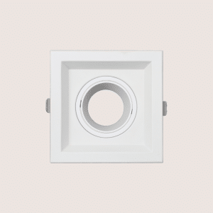 Spotlight Frame – Indoor – Square – Recessed – Anti-Glare – Adjustable