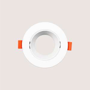Spotlight Frame – Indoor – Round – Recessed – Anti-Glare – Adjustable