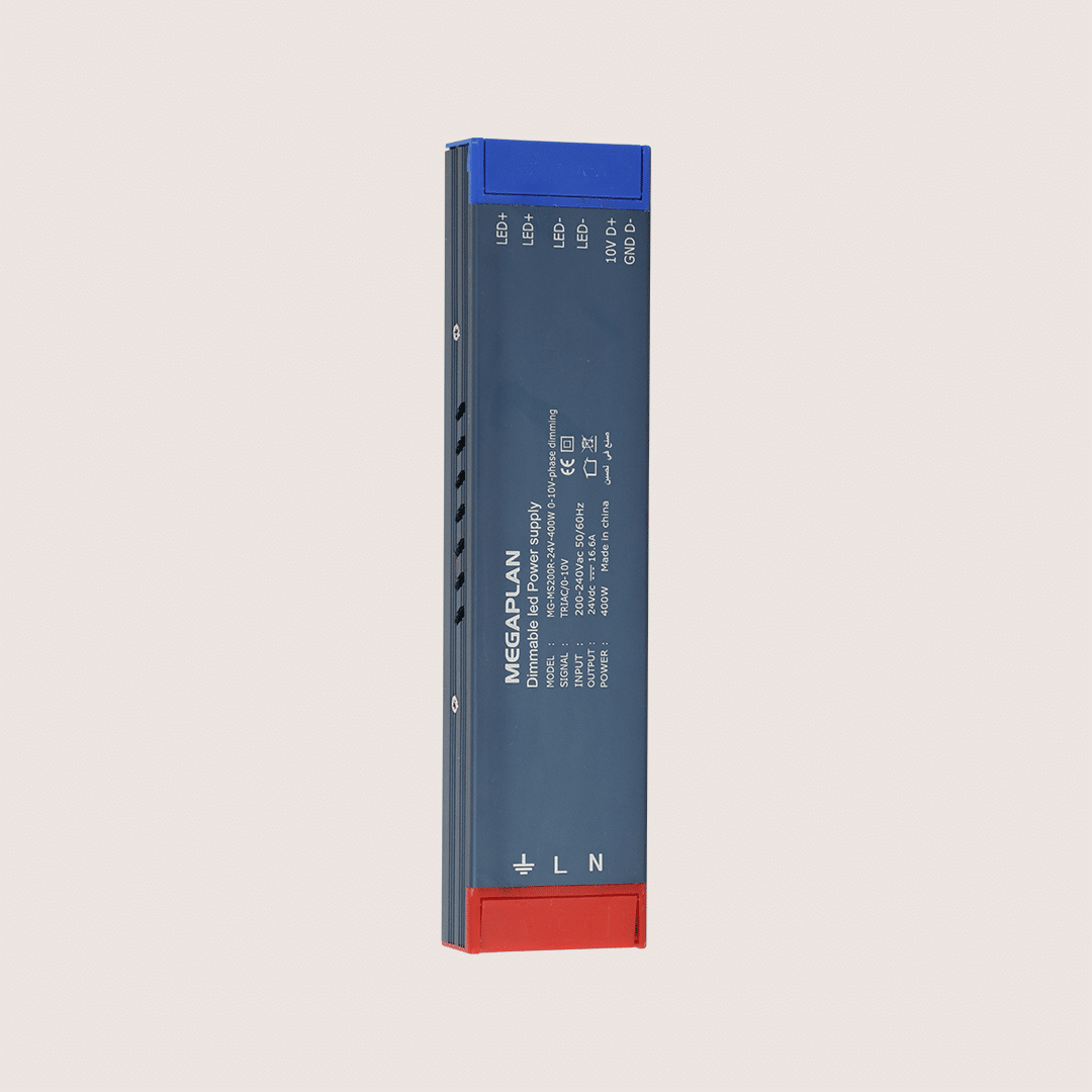 MEGAPLAN MG-MS200R-24V-400W-0-10V-IP20 400W 0–10V LED Power Supply MEGAPLAN MG-MS200R-24V-400W-0-10V-IP20 400W 0–10V LED Power Supply