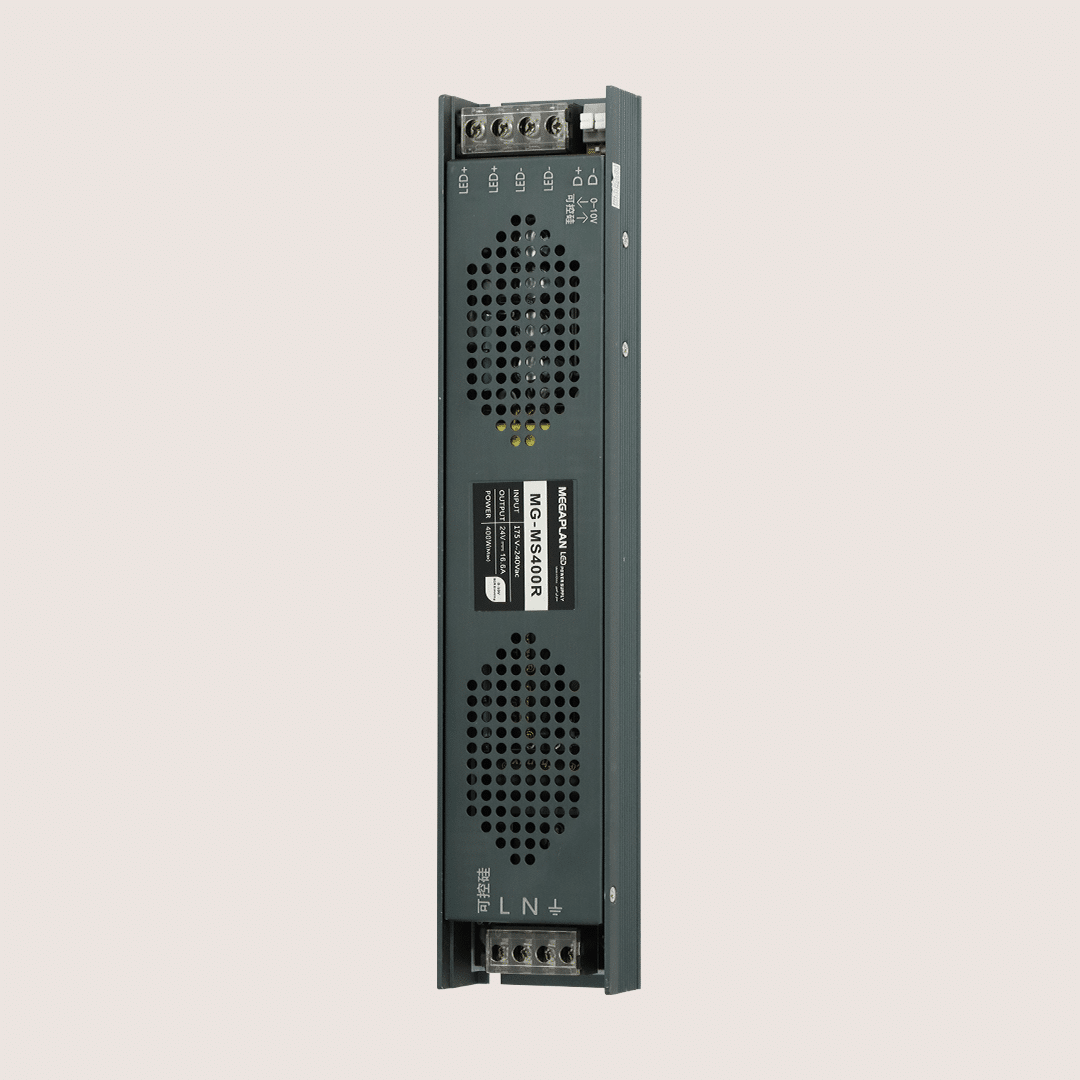 MEGAPLAN MG-MS400R-24V-400W-0-10V-IP20 400W 24V 0–10V LED Power Supply