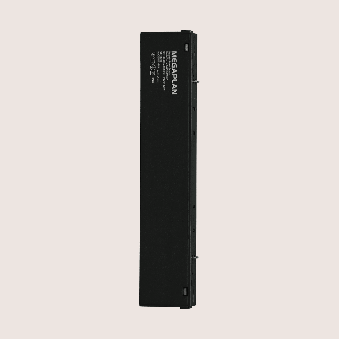 MEGAPLAN MG-WDY-0076-P 100W 48V Magnetic Track Power Supply Black IP20