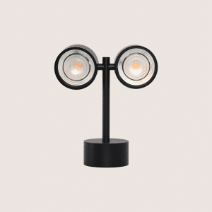 Complete Spotlight – Indoor – Double – Surface Mounted – Adjustable